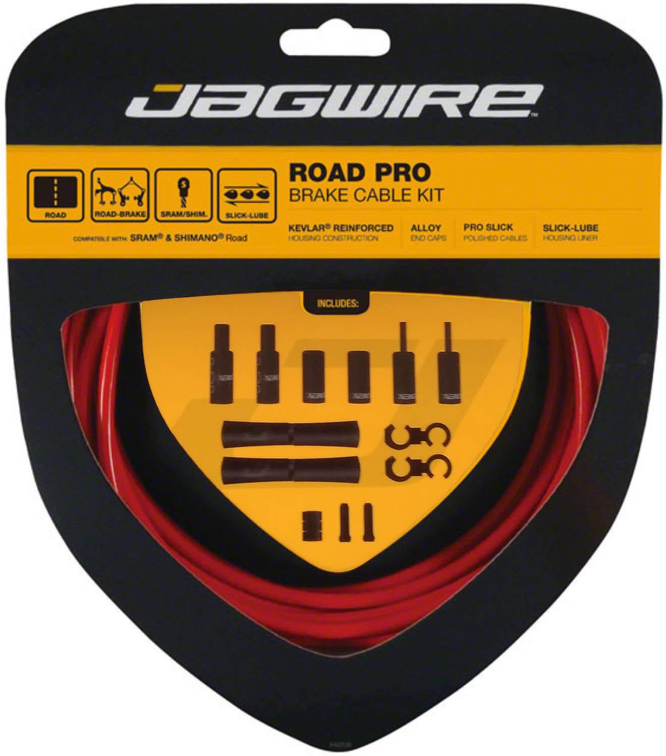 Jagwire Road Pro Brake Kit - Red