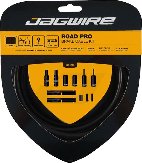 Jagwire Road Pro Brake Kit - Stealth Black