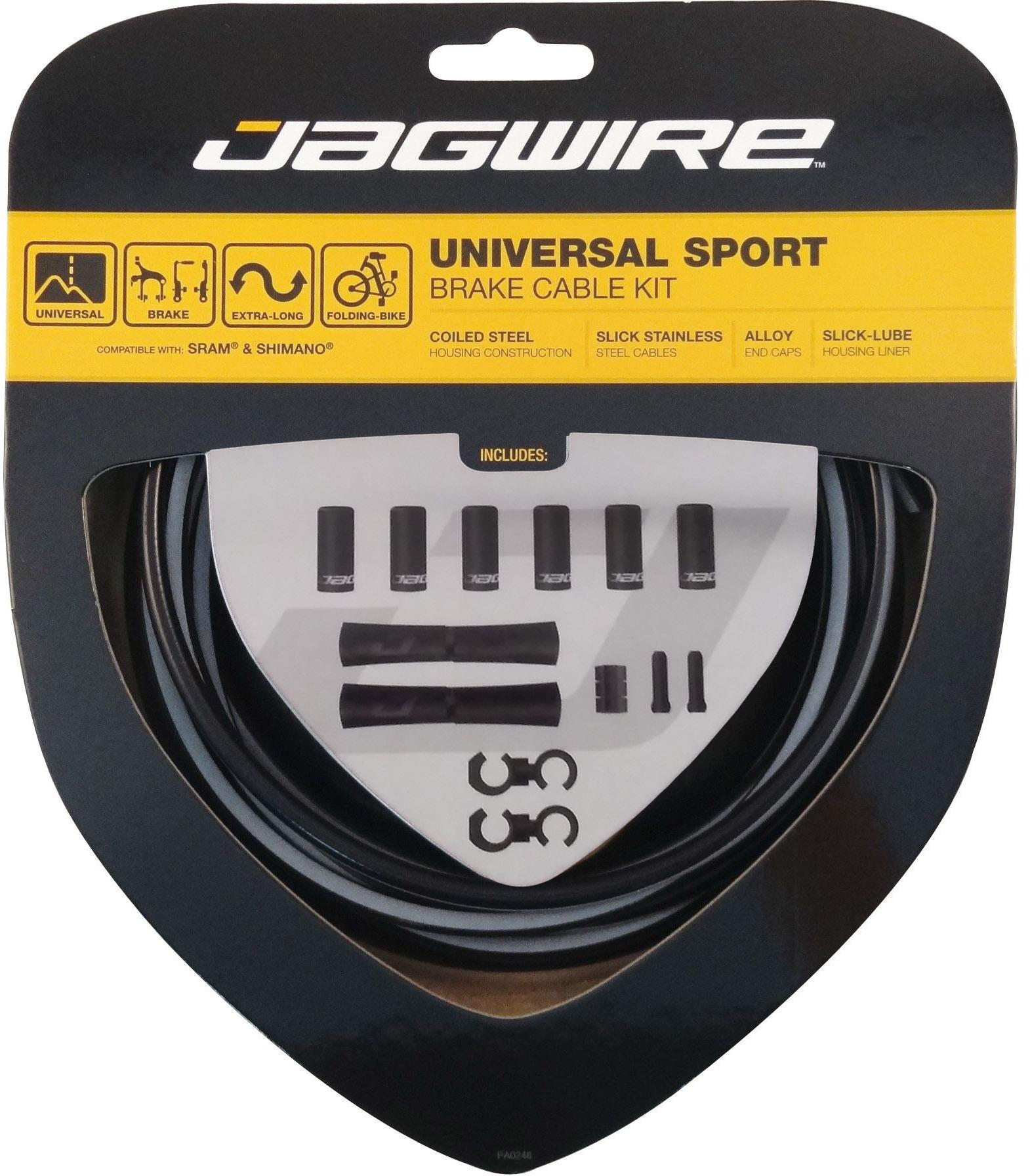 Jagwire Universal Sport Brake Cable Kit - Black