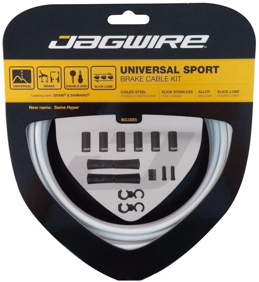Jagwire Universal Sport Brake Cable Kit - Ice White