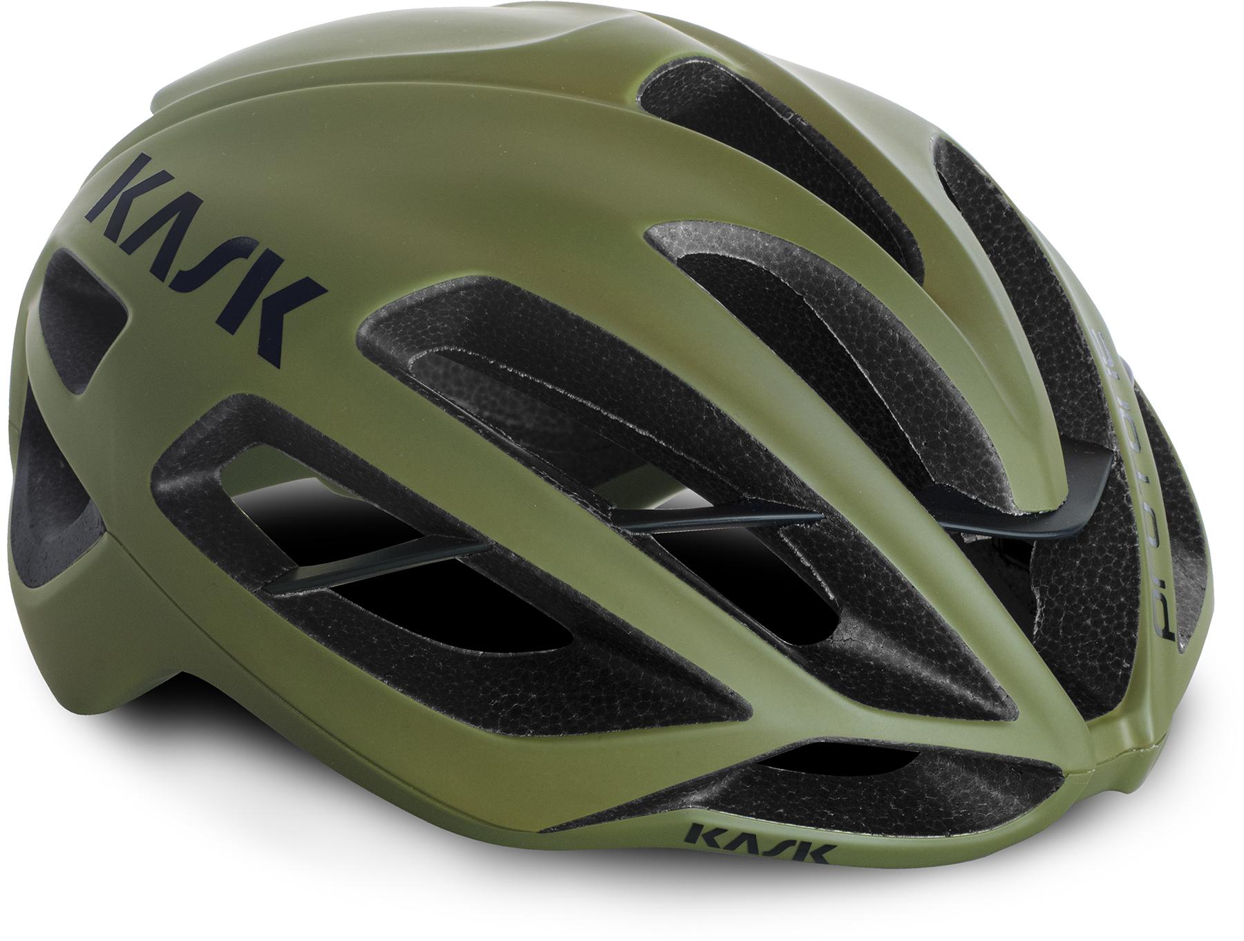 Kask Protone Road Cycling Helmet (matte Finish-wg11) - Olive Green Matte
