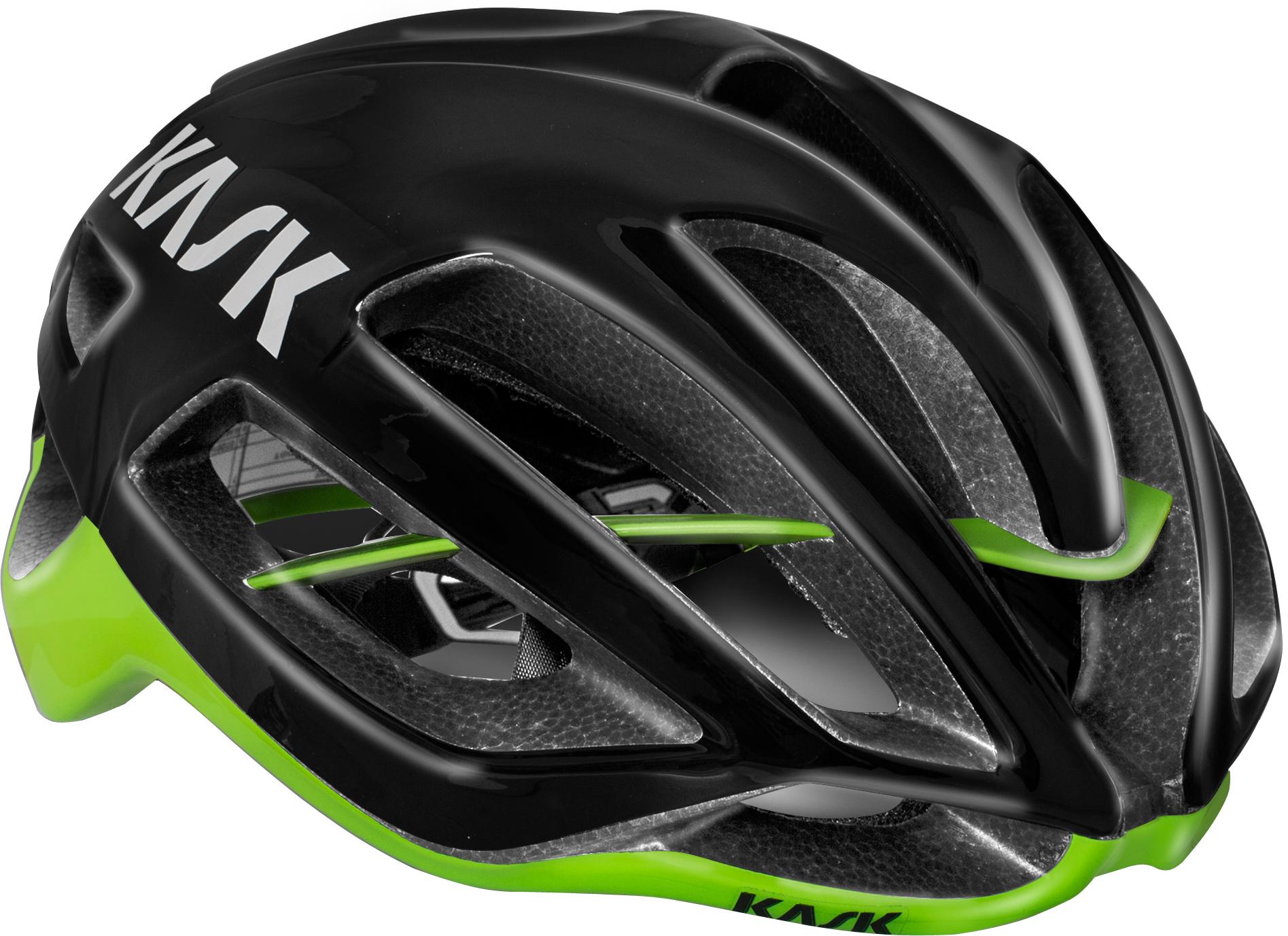 Kask Protone Road Helmet - Black/lime