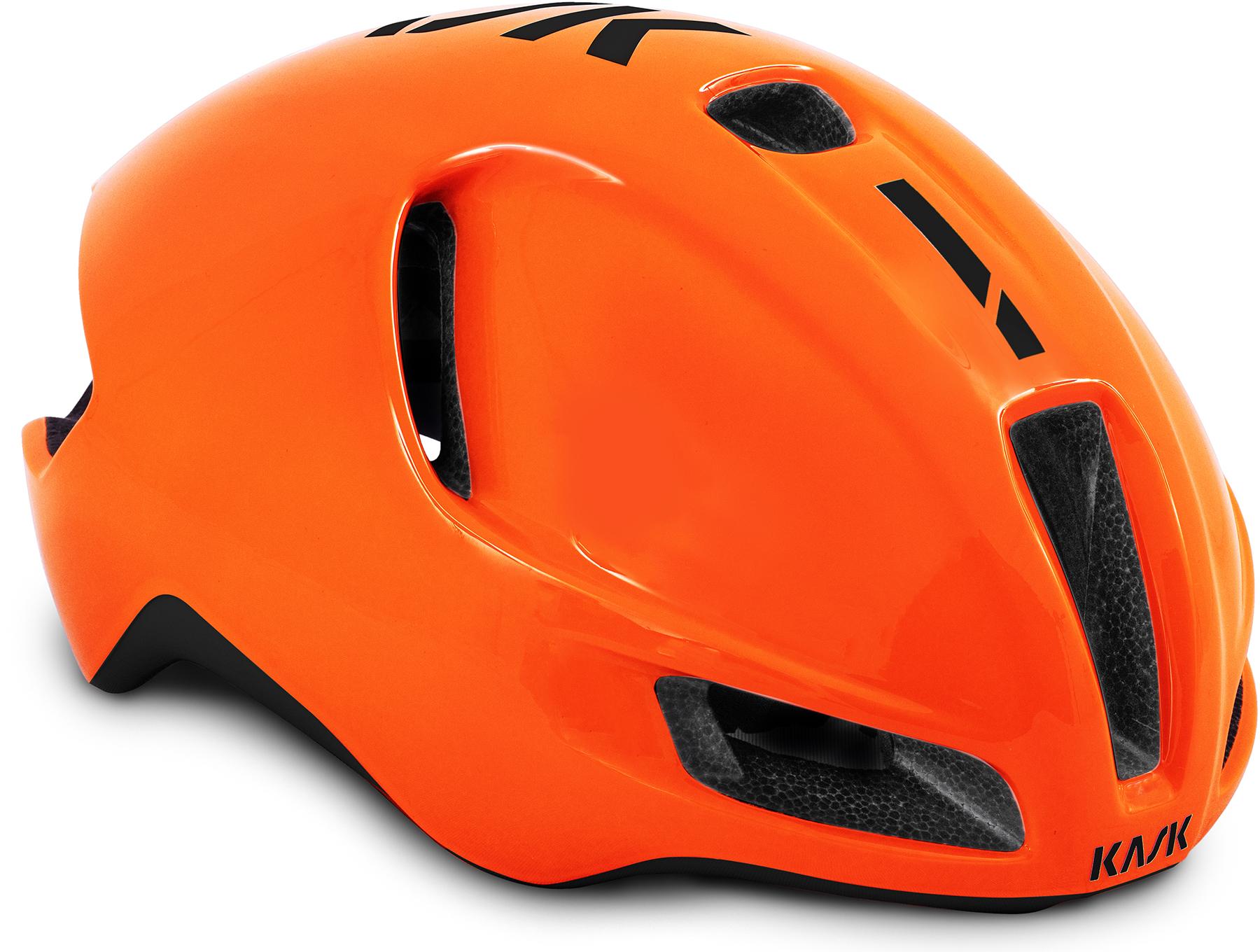 Kask Utopia Road Cycling Helmet (wg11) - Orange Fluo/black