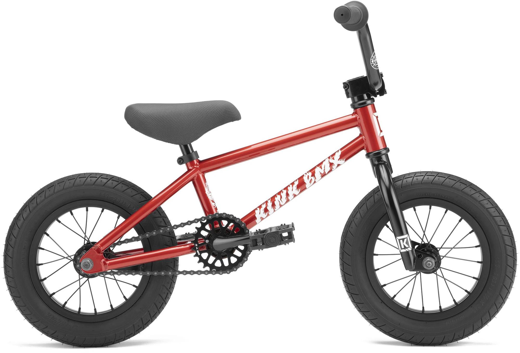 Kink Roaster 12 Bmx Bike (2022) - Gloss Digital Red