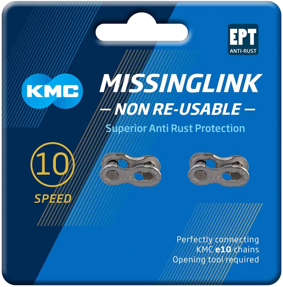 Kmc 10 Speed Chain Links - Silver