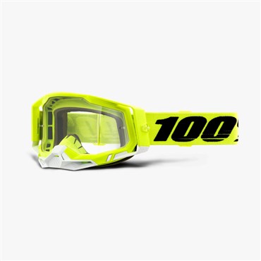 100% Racecraft 2 Mtb Cycling Goggles - Clear Lens
