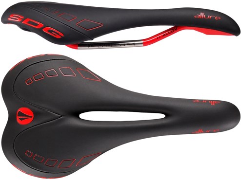 Sdg Allure Womens Ti-alloy Rail Saddle