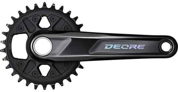 Shimano Deore Fc-m6100 2-piece Design 55 Mm Boost Chainline 12-speed Chainset