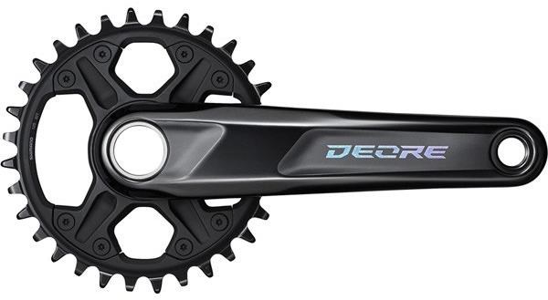 Shimano Deore Fc-m6100 2-piece Design 56.5 Mm Super Boost Chainline 12-speed Chainset