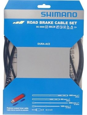 Shimano Dura-ace Road Brake Cable Set  Polymer Coated Stainless Steel Inners