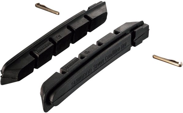 Shimano M70r2 Cartridge Brake Shoe Inserts With Fixing Pin