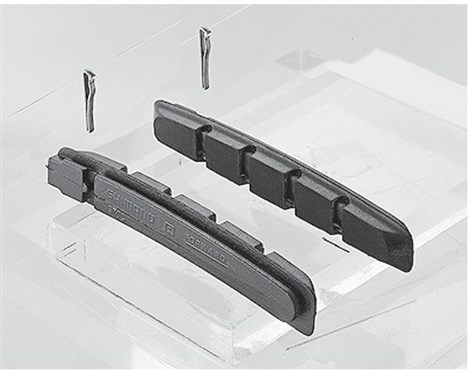 Shimano S70c Cartridge V-brake Shoe Inserts With Fixing Pin