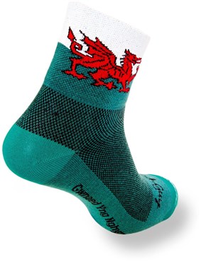 Sockguy Welsh Dragon Socks