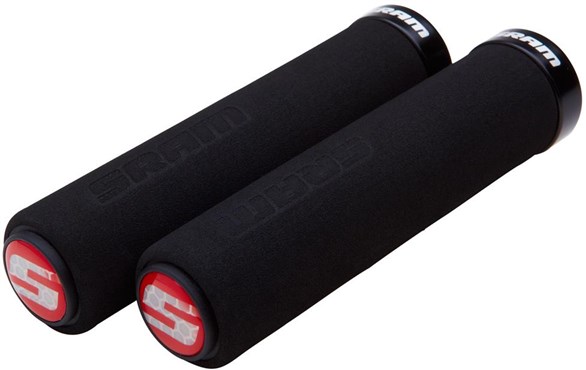 Sram Locking Grips Foam With Single Clamp And End Plugs