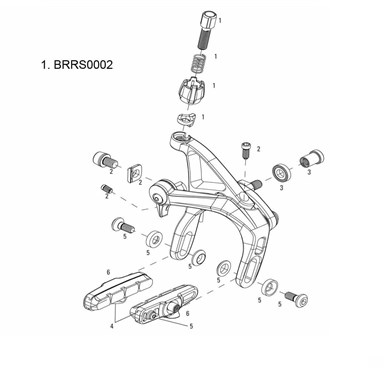 Sram Rim Brake Barrel Adjuster Red 2011