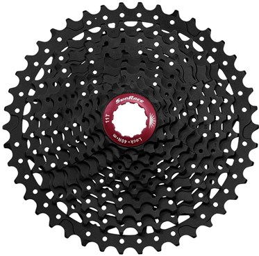 Sunrace Mx3 10 Speed Shimano/sram - Fluid Drive+ Cogs  Alloy SpacersandLockring Cassette