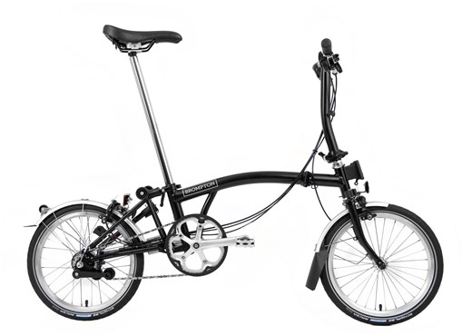 Brompton C Line Explore - Low Bar - Black 2022 - Folding Bike