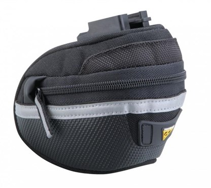 Topeak Wedge Pack Ii Saddle Bag With Quickclick (f25) W/seatpost Strap