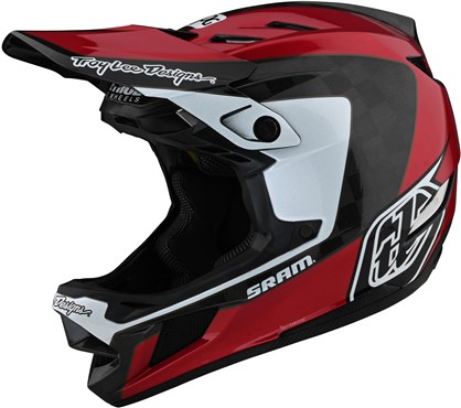 Troy Lee Designs D4 Carbon Mips Full Face Bmx / Mtb Cycling Helmet