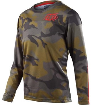 Troy Lee Designs Flowline Youth Long Sleeve Mtb Cycling Jersey