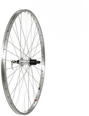 Tru-build 700c Rear Wheel Alloy 36h Rim Shimano 7 Speed Cassette Qr