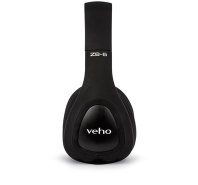 Veho Zb-6 Wireless Bluetooth Headphones With Microphone/remote ControlandWired Option