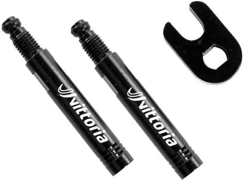 Vittoria Valve Extension Aluminium Inc Spanner (2 Pcs)