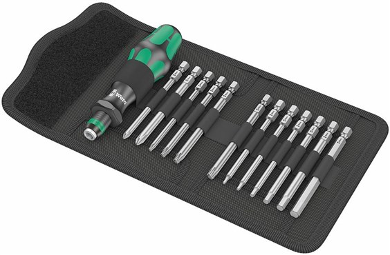 Wera 13 Piece Kraftform Compact Screwdriver Bicycle Tool Set