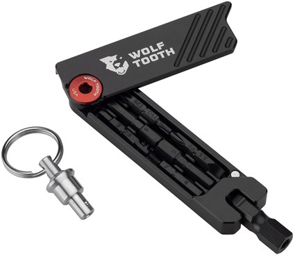 Wolf Tooth 6-bit Hex Wrench Multi Tool With Keyring