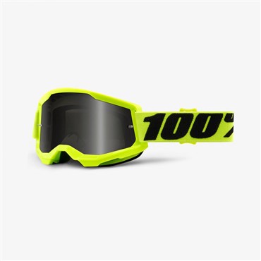 100% Strata 2 Sand Mtb Cycling Goggles - Smoke Lens