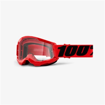 100% Strata 2 Youth Mtb Cycling Goggles - Clear Lens
