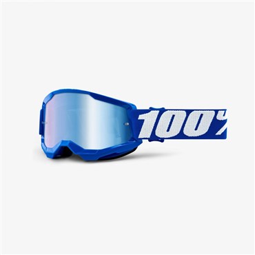 100% Strata 2 Youth Mtb Cycling Goggles - Mirror Lens