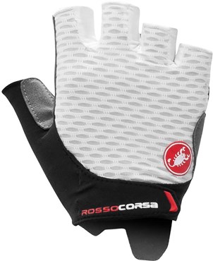 Castelli Rosso Corsa 2 Womens Mitts / Short Finger Cycling Gloves