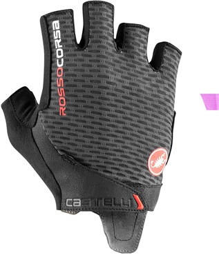 Castelli Rosso Corsa Pro V Mitts / Short Finger Cycling Gloves