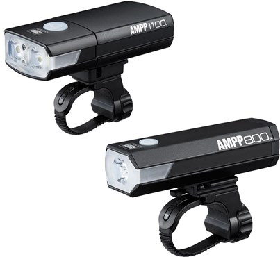 Cateye Ampp 1100andAmpp 800 Combo Bike Light Set