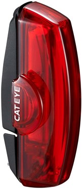 Cateye Rapid X Usb Rechargeable Rear Bike Light - 50 Lumen
