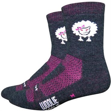 Defeet Woolie Boolie Baaad Sheep Socks With 4  Cuff