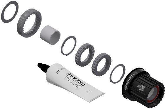 Dt Swiss Ratchet Ln  Conversion Kit For 3-pawl Hubs Mtb 18-tooth