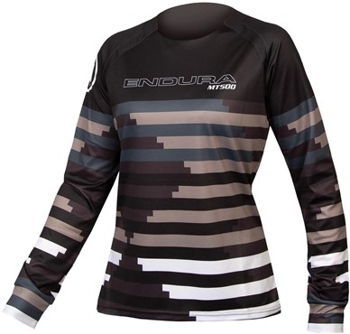 Endura Mt500 Supercraft Womens Long Sleeve Cycling Tee Jersey Limited Edition
