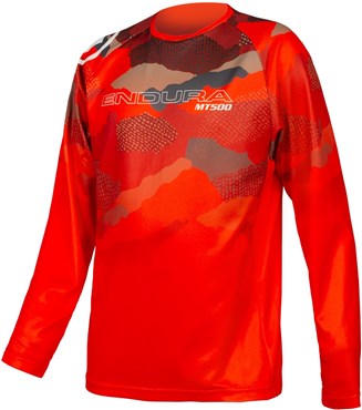 Endura Mt500jr Long Sleeve Cycling Jersey Limited Edition