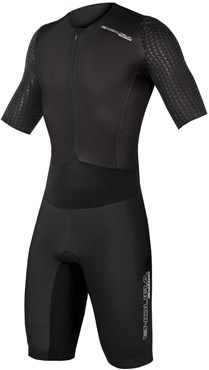 Endura Qdc D2z Short Sleeve Cycling Tri Suit Ii With Sst - Qdc Tri Pad