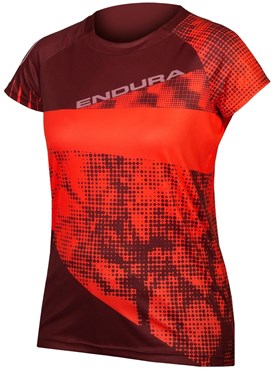 Endura Singletrack Dots Ltd Womens Short Sleeve Jersey