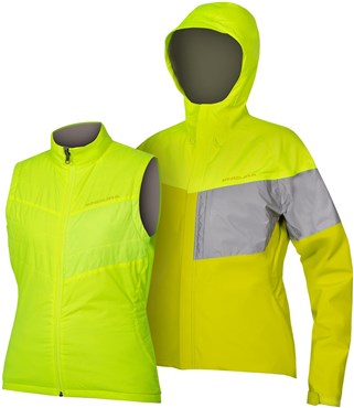 Endura Urban Luminite 3 In 1 Womens Cycling Jacket Ii