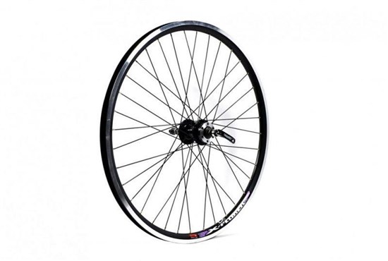 Etc Mtb 26 Alloy Black Cassette Quick Release Rear Wheel