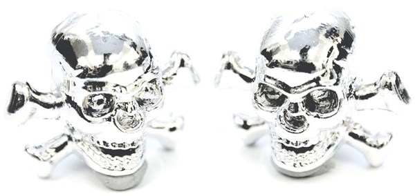 Etc Skulls Valve Cap Pair