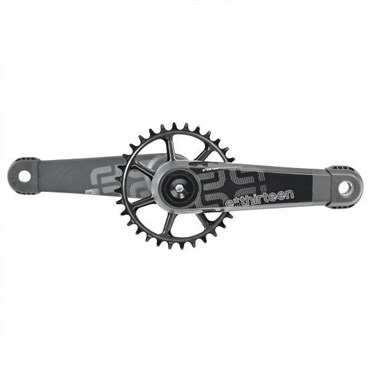 E-thirteen Lg1 Race Carbon Crank With Self Extractor - No Bb  No Ring - Standard Decals