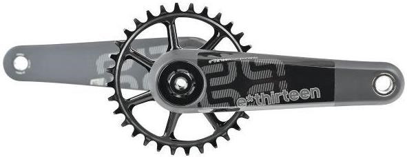 E-thirteen Xcx Race Carbon Mountain Crank With Self Extractor - No Bb  No Ring - Standard Decals