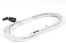 Fibrax White Stainless Steel Brake Cable Barrel