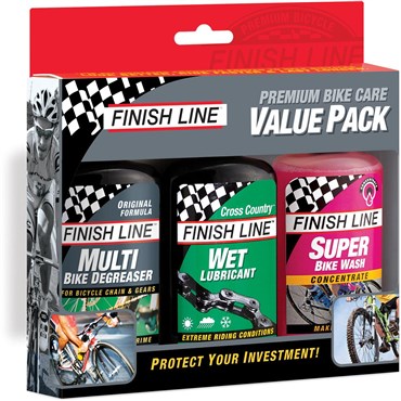 Finish Line Bike Care Value Pack