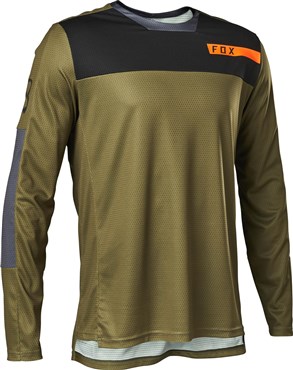 Fox Clothing Defend Long Sleeve Cycling Moth Jersey